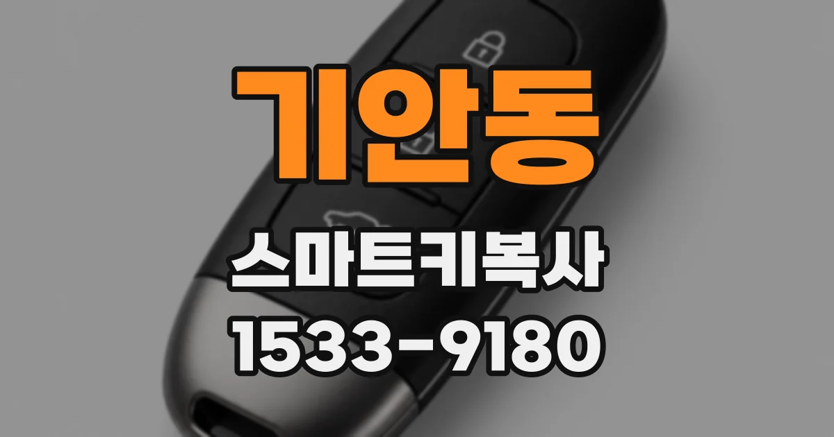기안동 스마트키복사