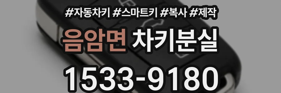 음암면 차키분실