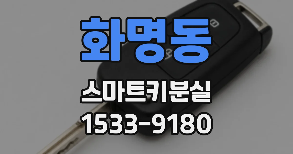 화명동 스마트키분실
