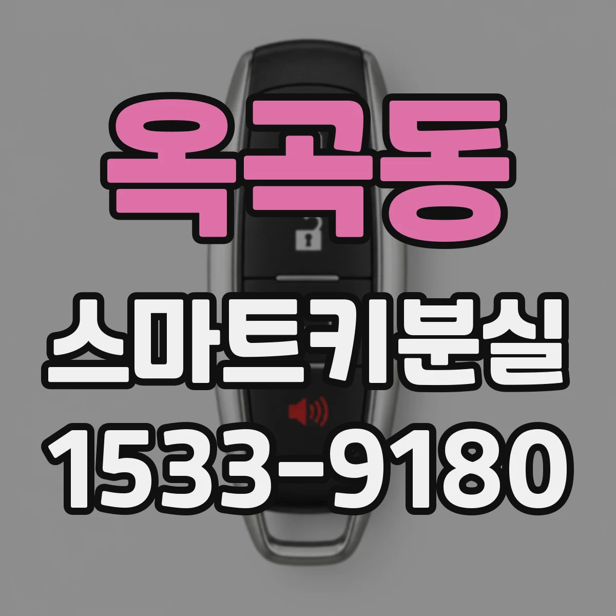 옥곡동 스마트키분실