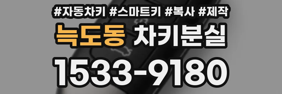 늑도동 차키분실