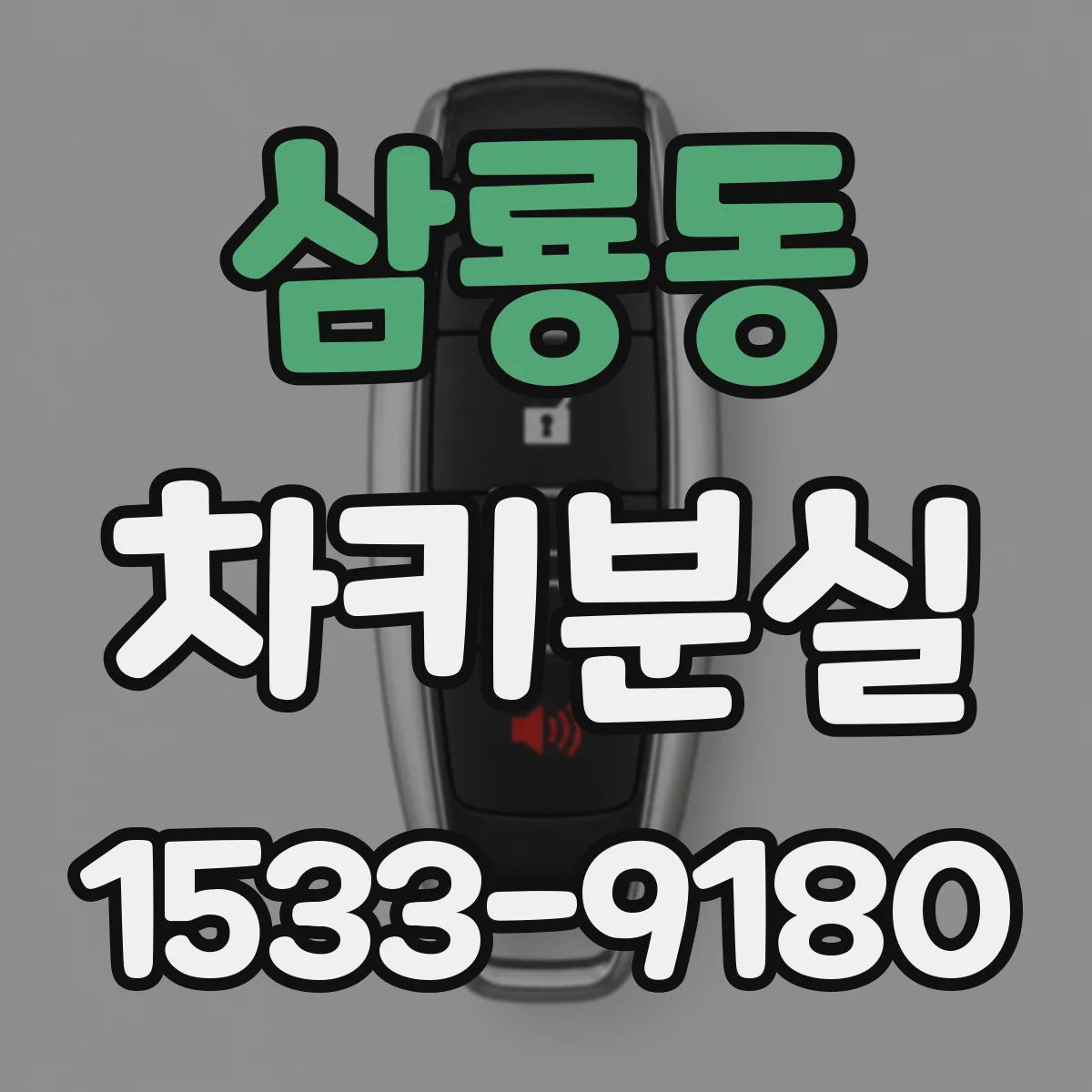 삼룡동 차키분실