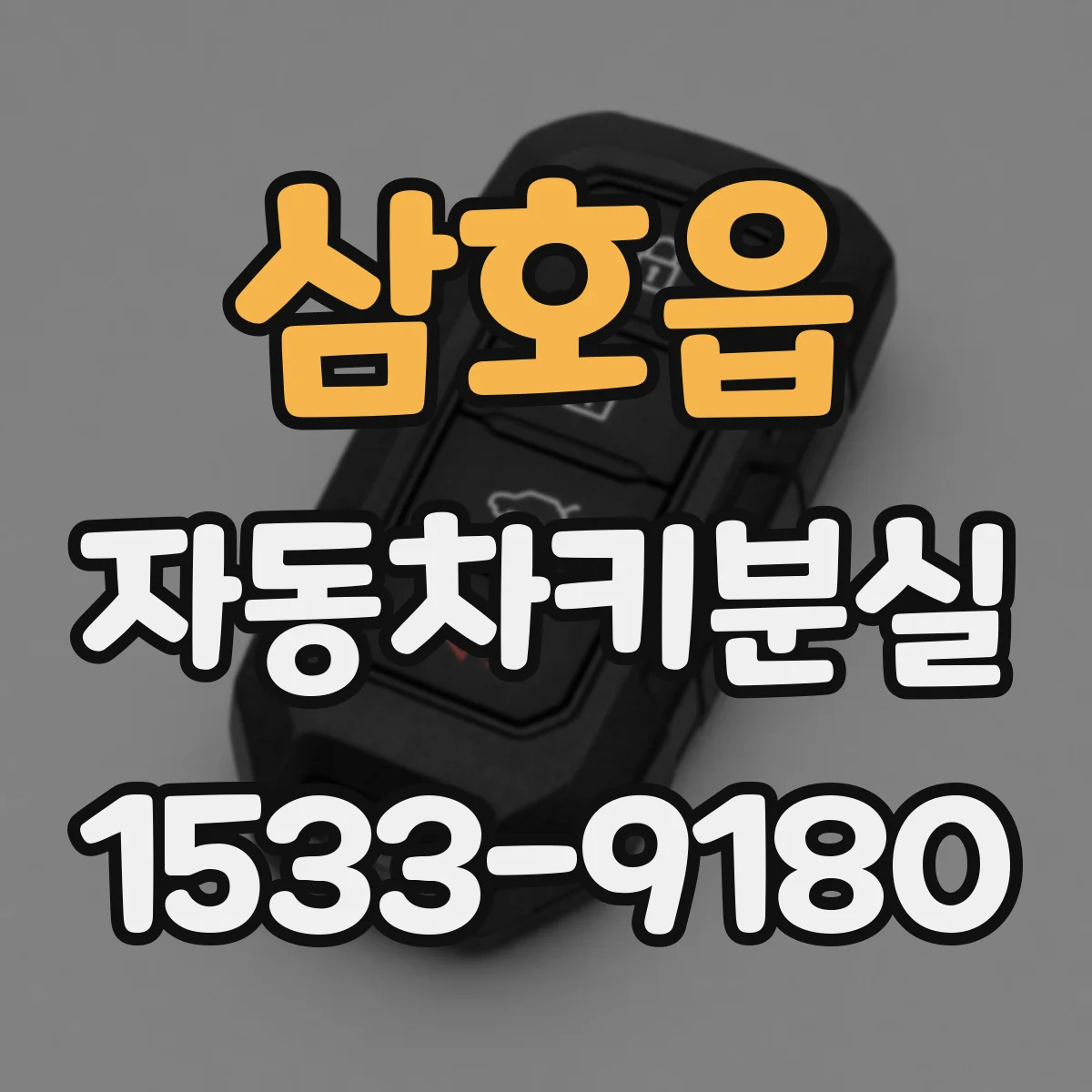 삼호읍 자동차키분실