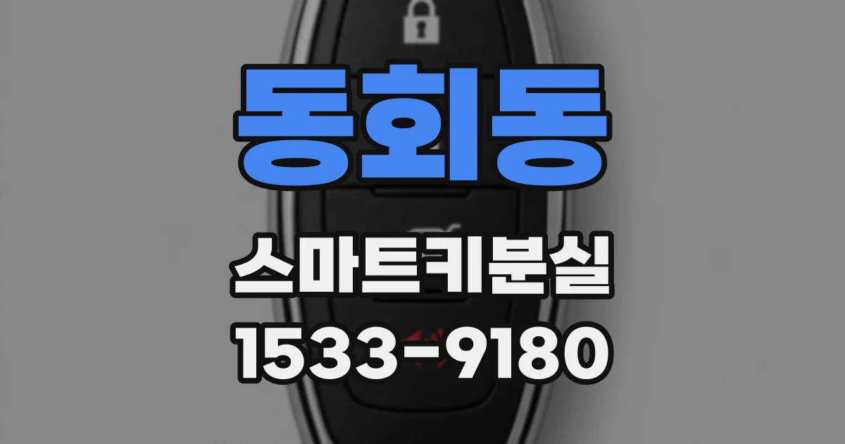 동회동 스마트키분실