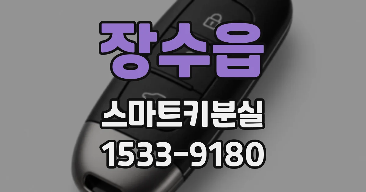 장수읍 스마트키분실
