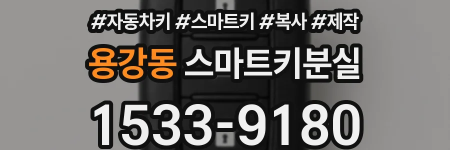 용강동 스마트키분실
