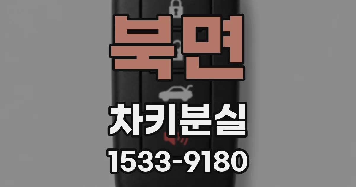 북면 차키분실