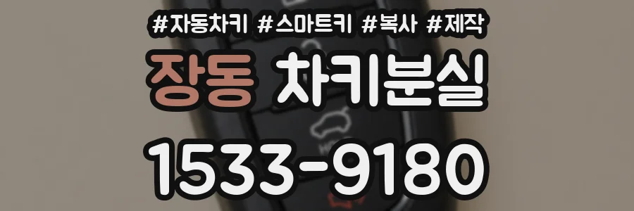 장동 차키분실