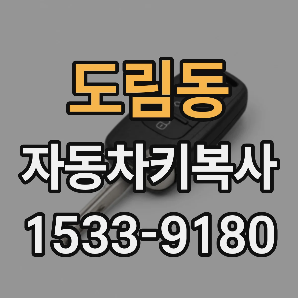 도림동 자동차키복사