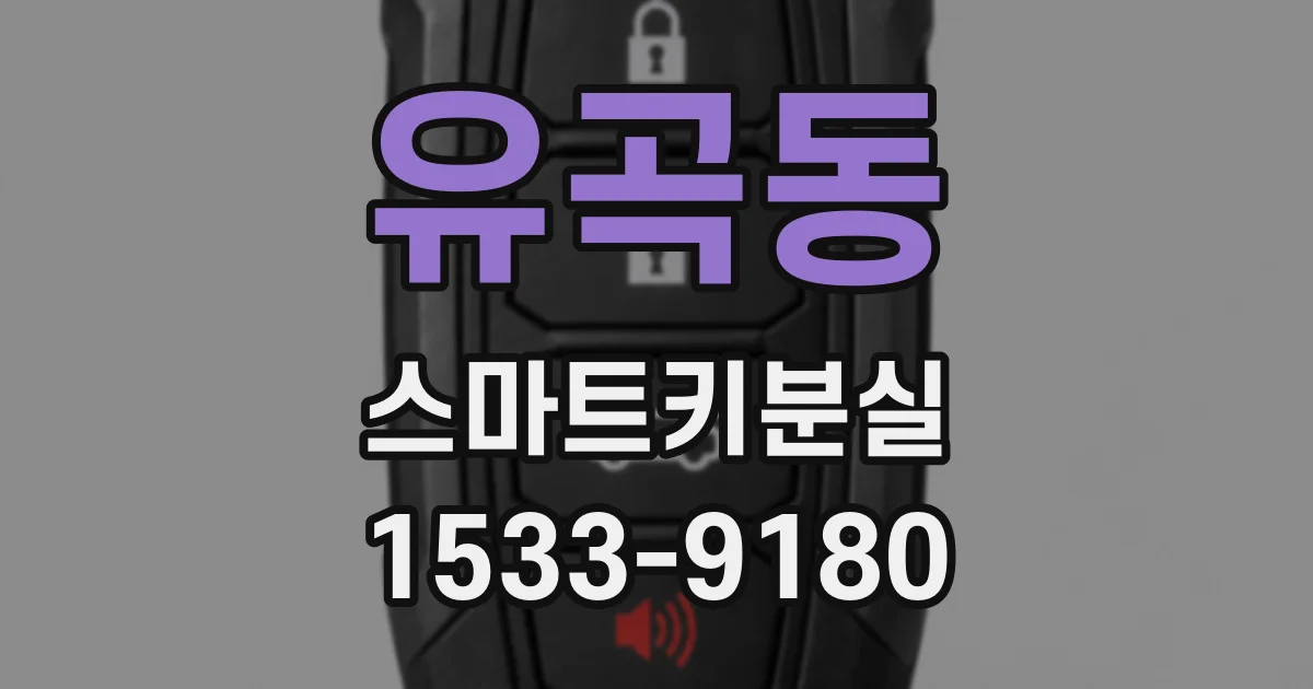 유곡동 스마트키분실