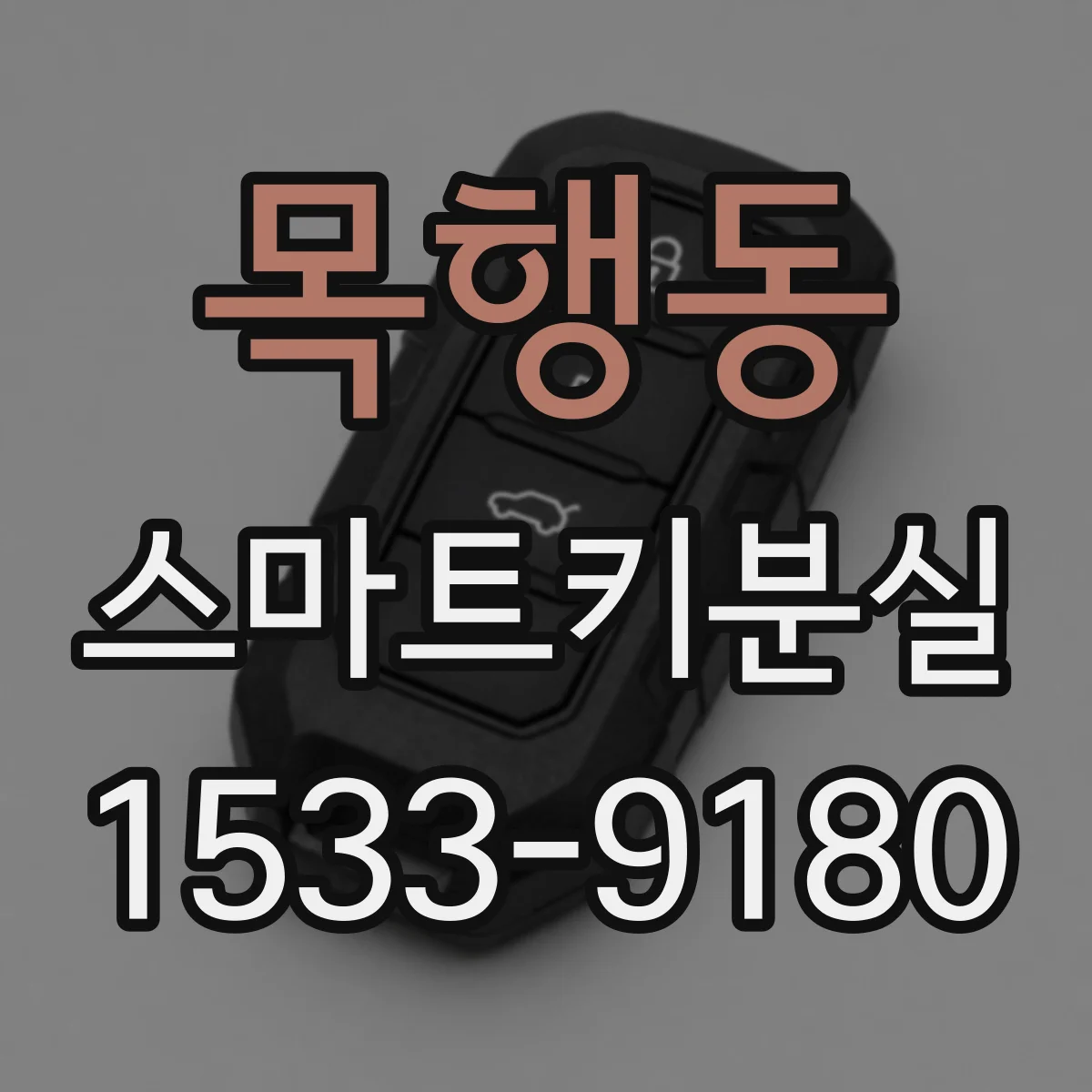 목행동 스마트키분실
