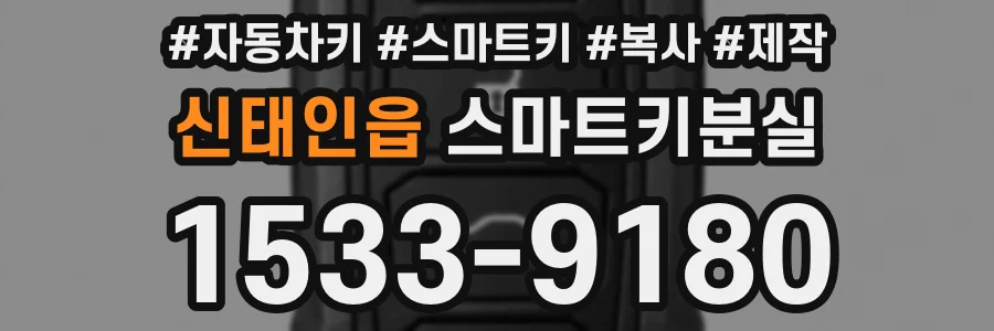 신태인읍 스마트키분실