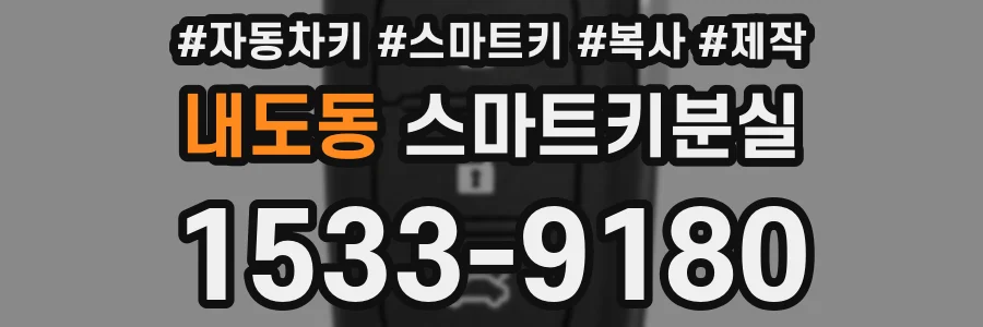 내도동 스마트키분실