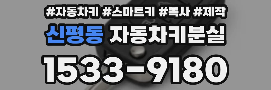 신평동 자동차키분실