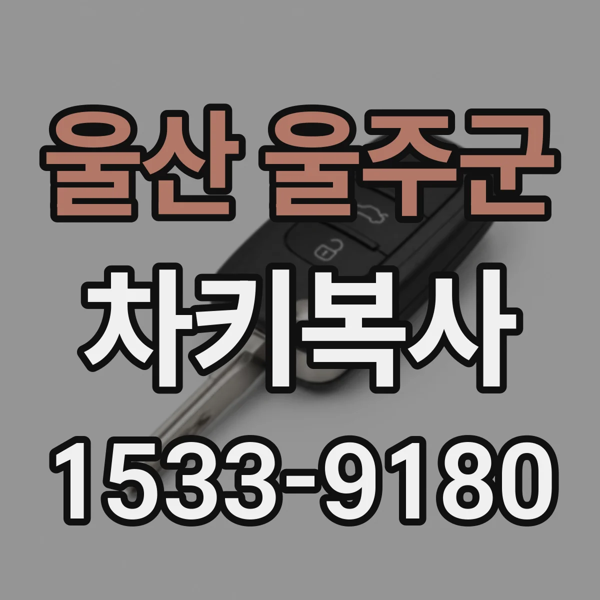 울산 울주군 차키복사