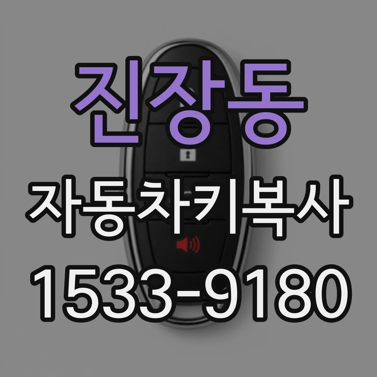 진장동 자동차키복사
