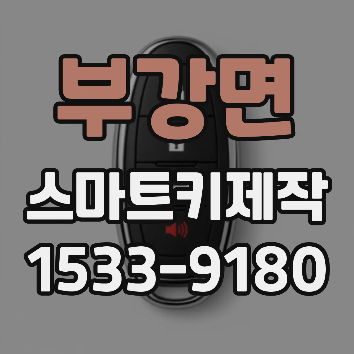 부강면 스마트키제작