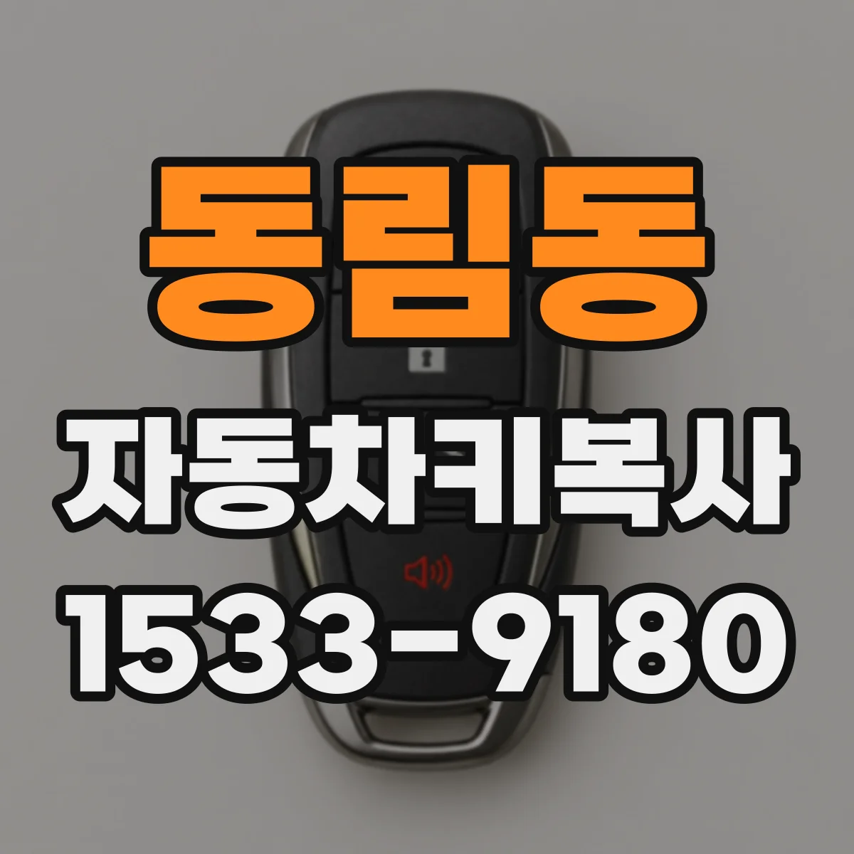 동림동 자동차키복사