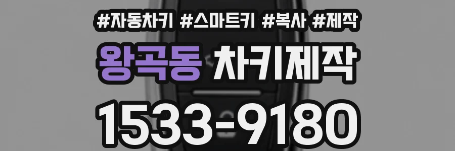 왕곡동 차키제작