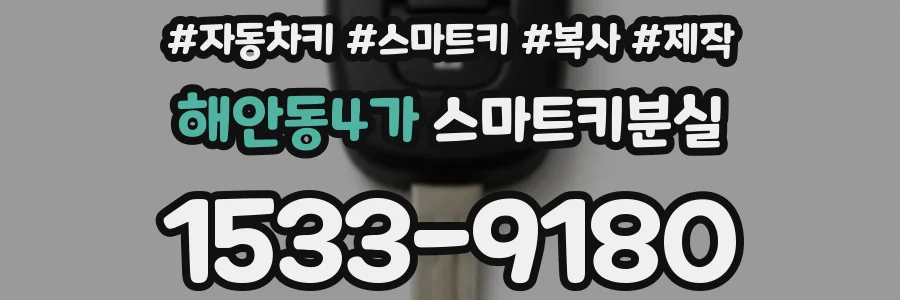 해안동4가 스마트키분실