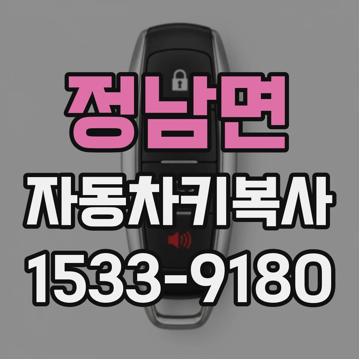 정남면 자동차키복사