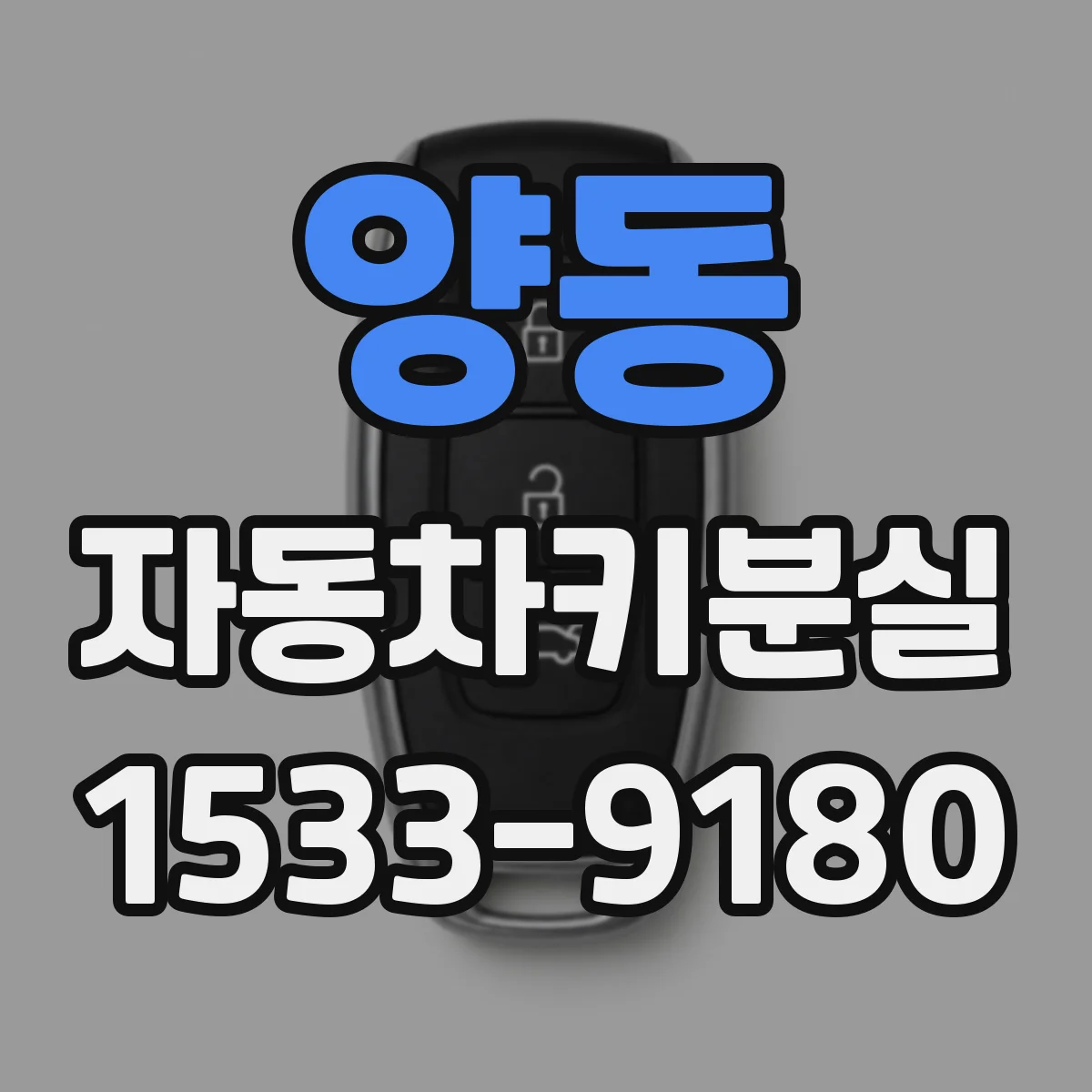 양동 자동차키분실