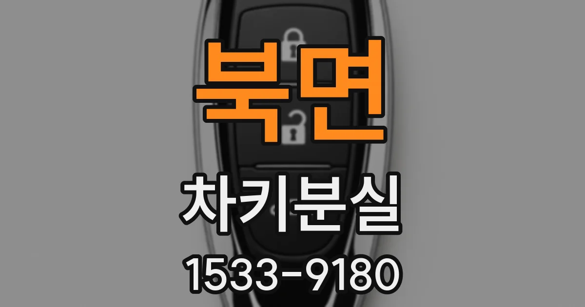 북면 차키분실