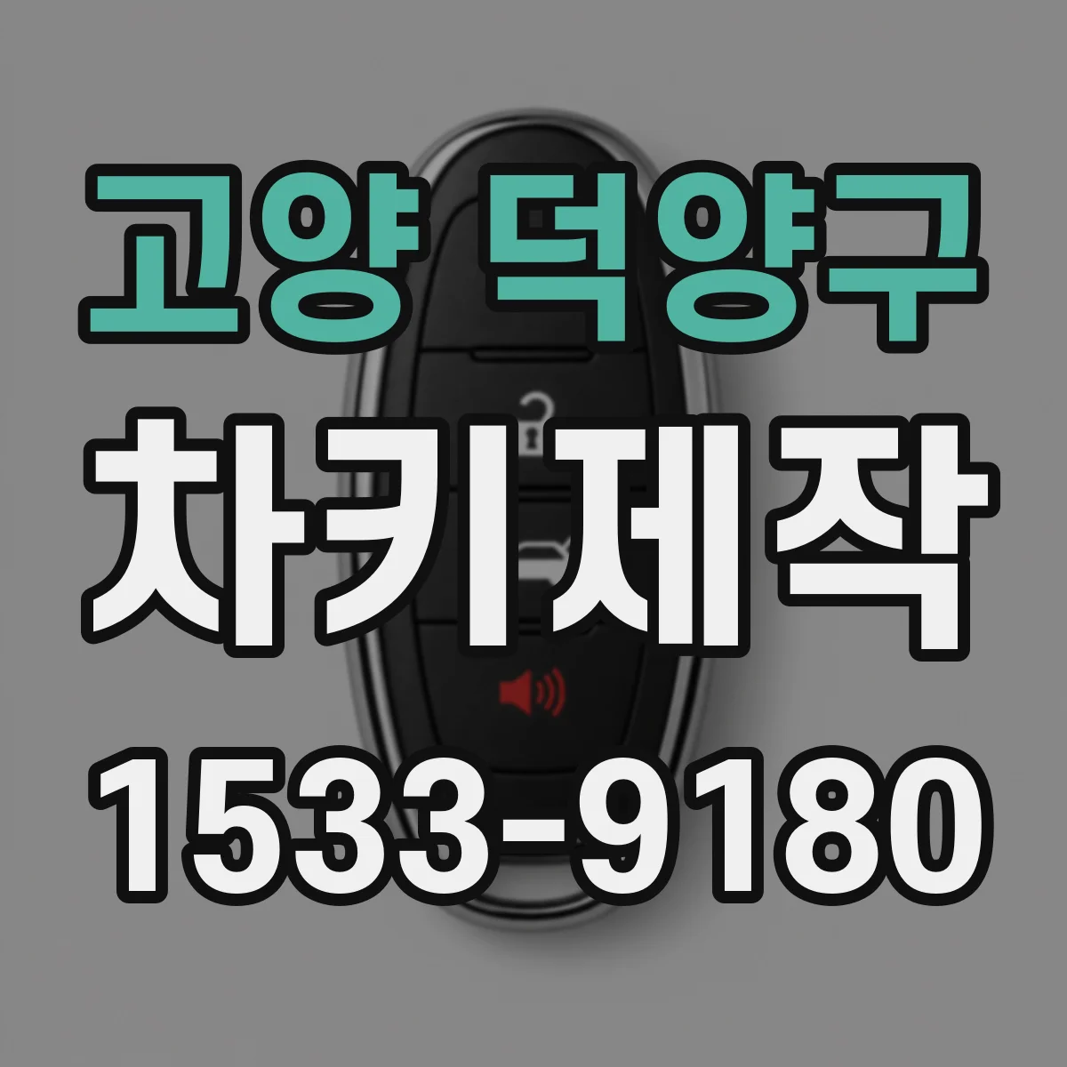 고양 덕양구 차키제작