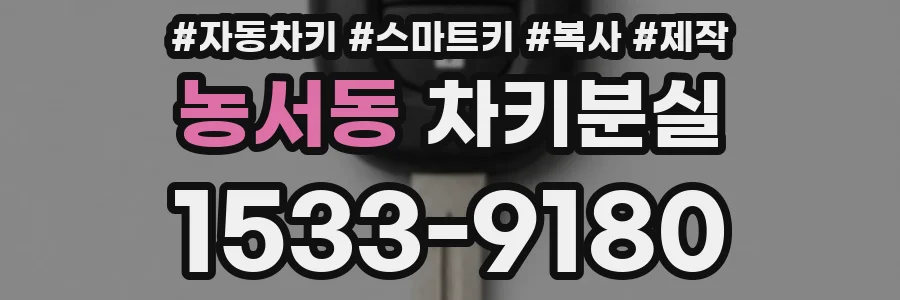 농서동 차키분실