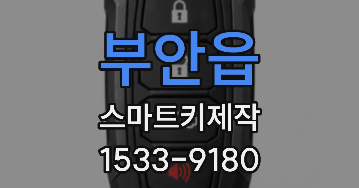 부안읍 스마트키제작
