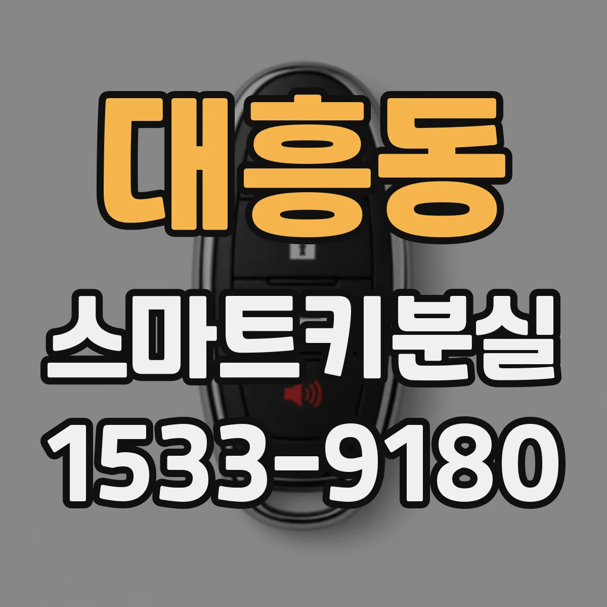 대흥동 스마트키분실