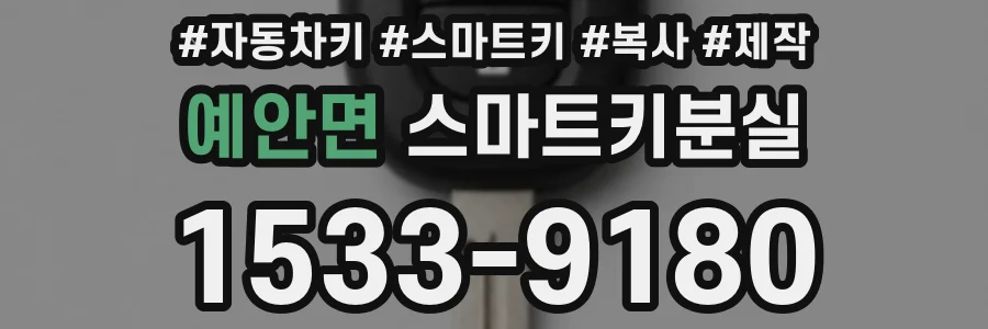 예안면 스마트키분실