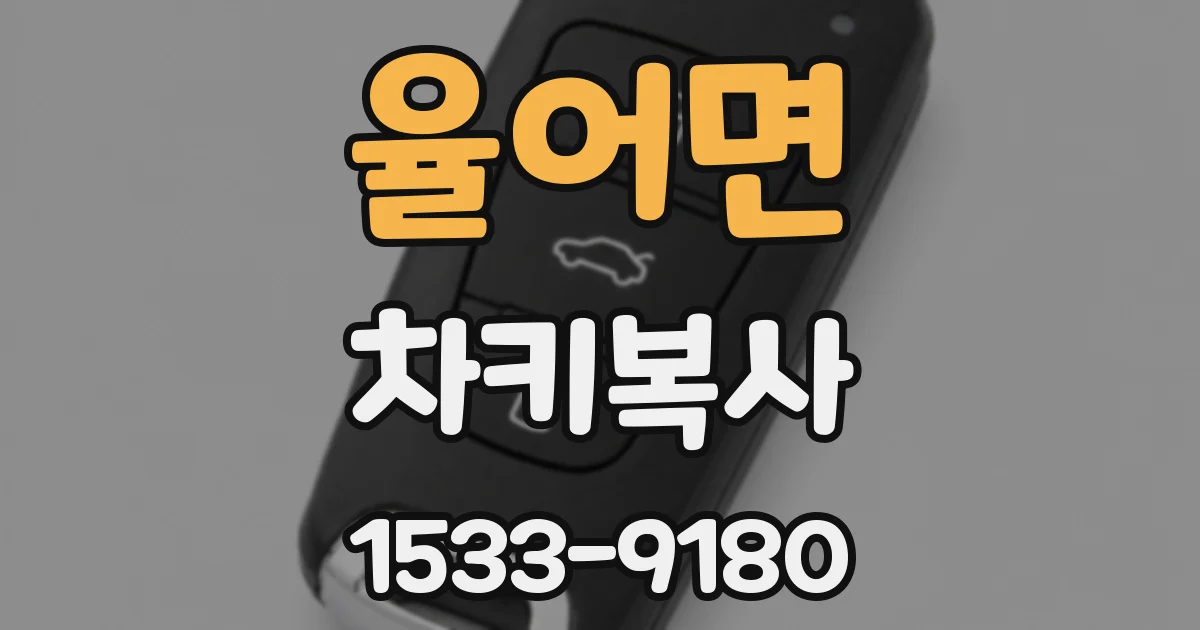 율어면 차키복사