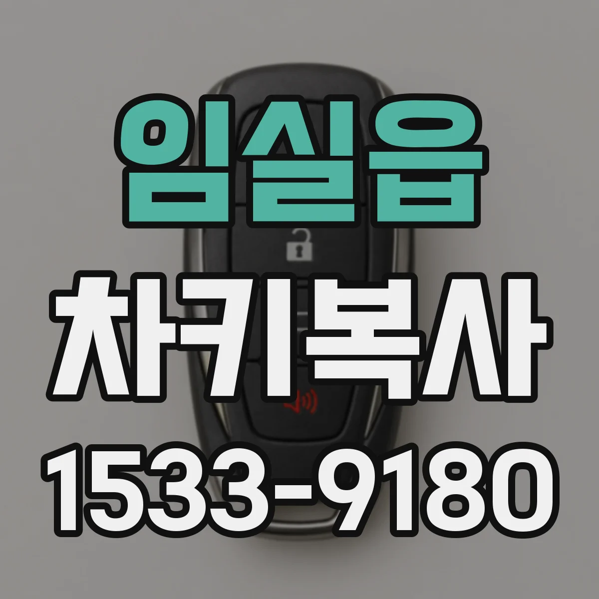 임실읍 차키복사