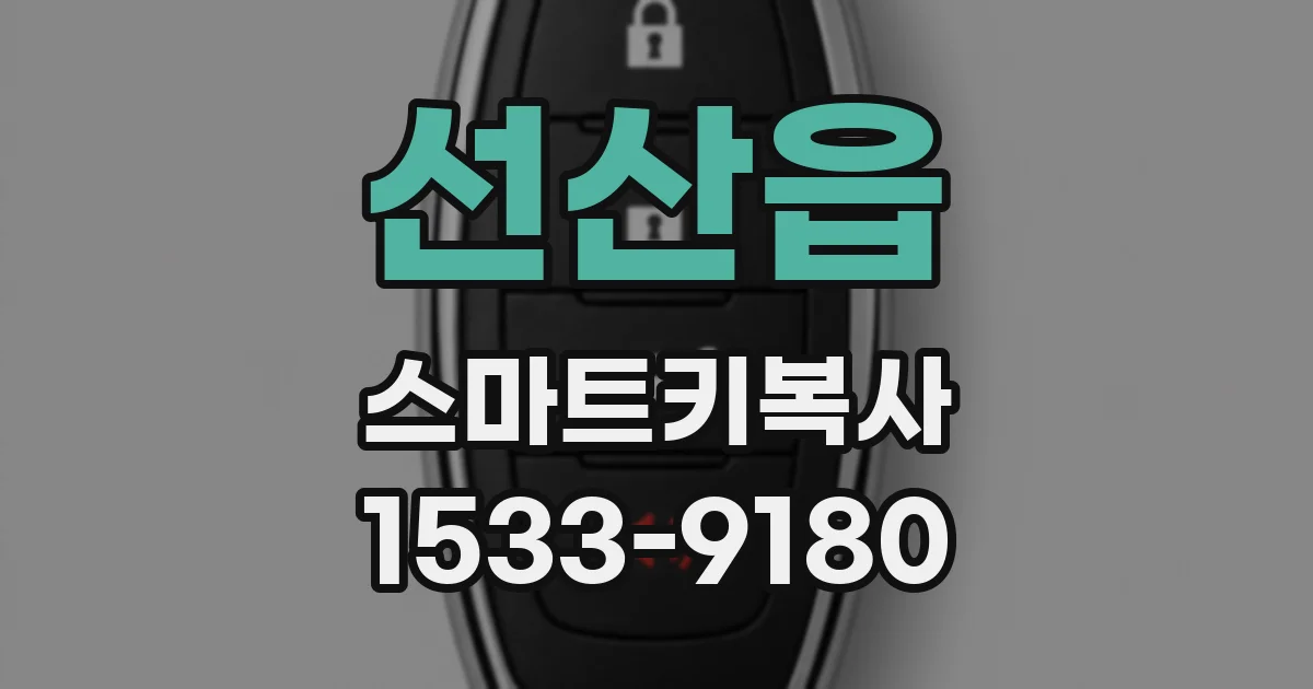 선산읍 스마트키복사