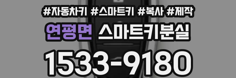 연평면 스마트키분실