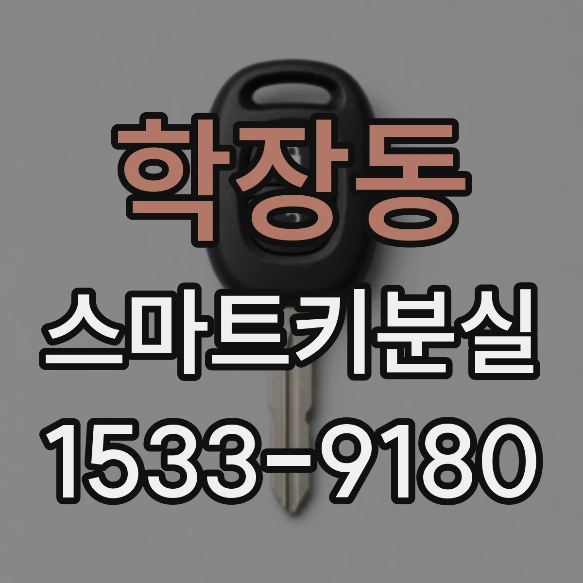 학장동 스마트키분실