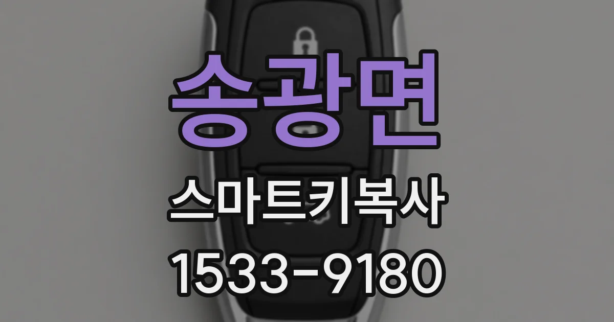 송광면 스마트키복사