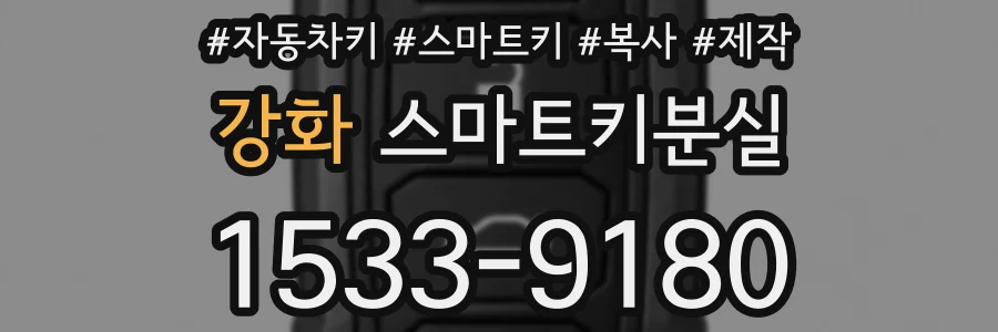 강화 스마트키분실