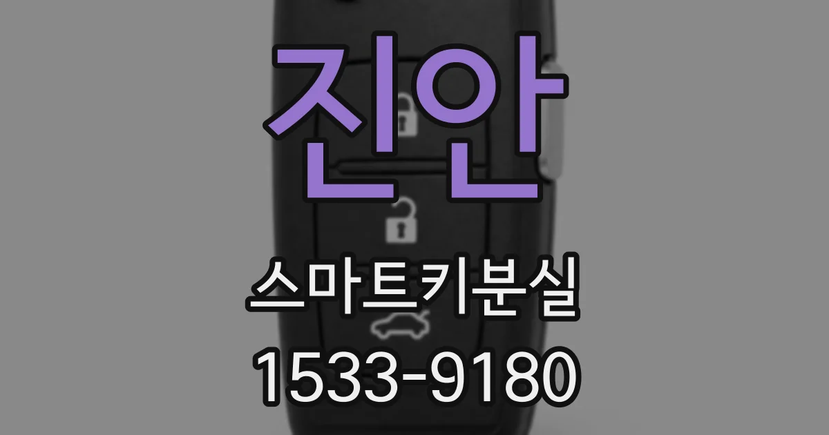 진안 스마트키분실