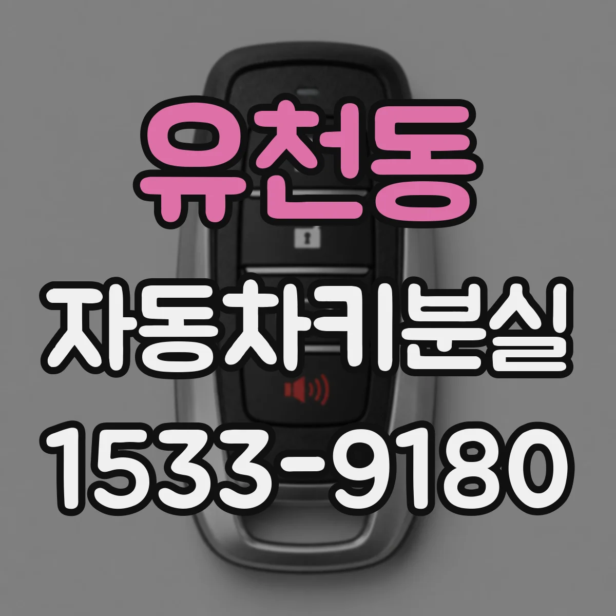유천동 자동차키분실