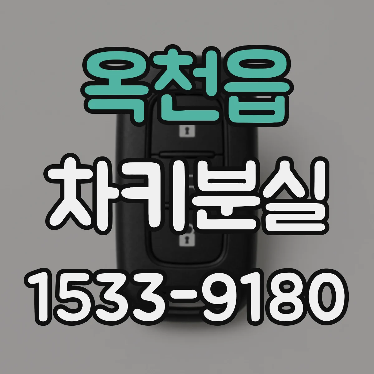 옥천읍 차키분실
