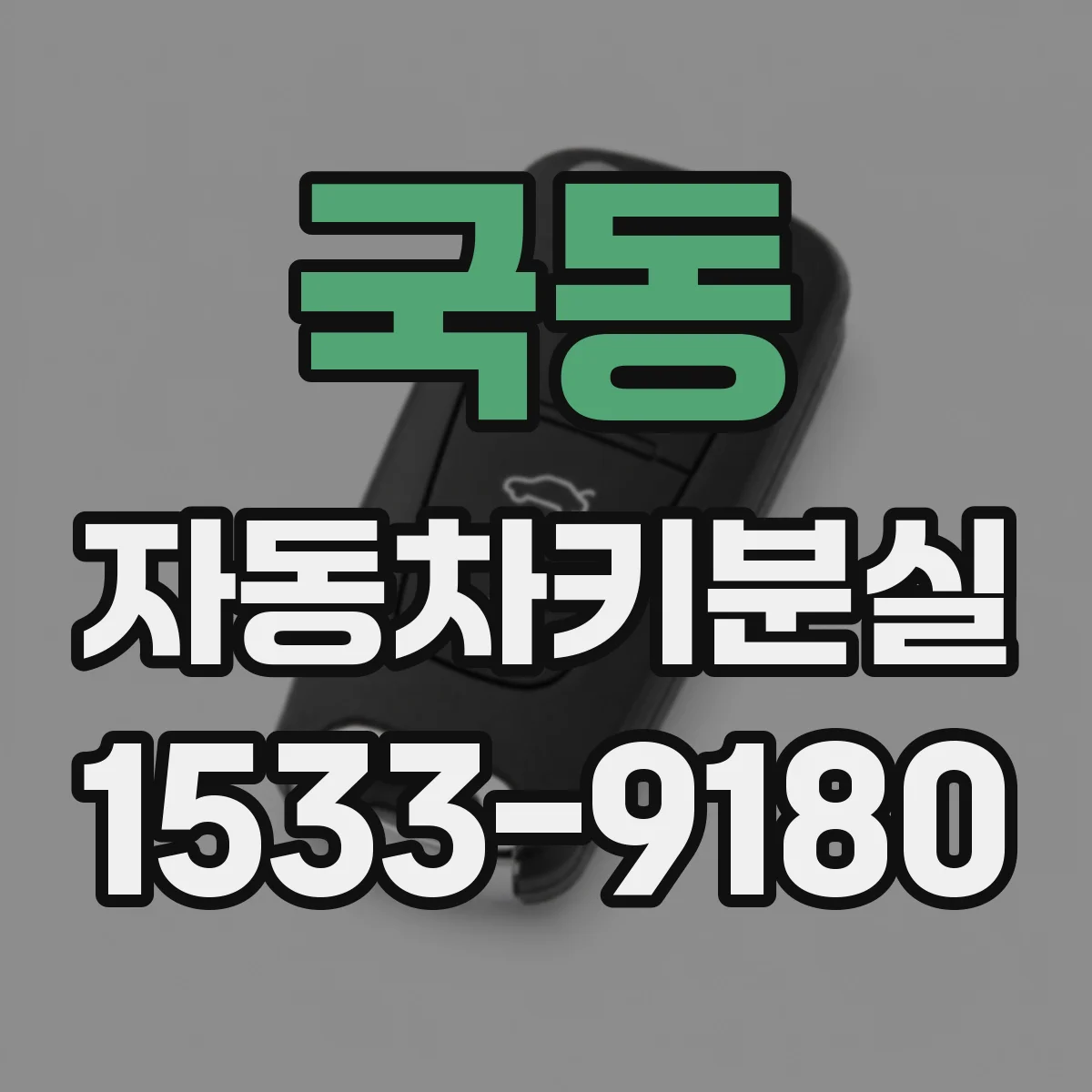 국동 자동차키분실