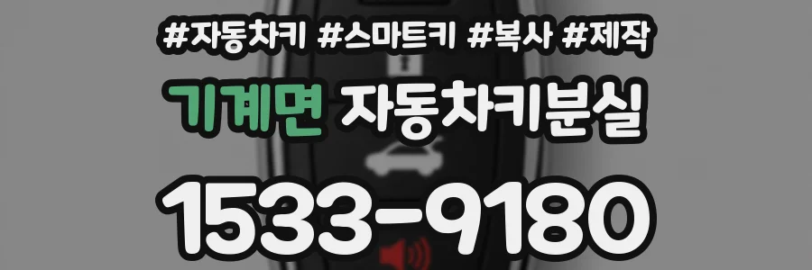 기계면 자동차키분실