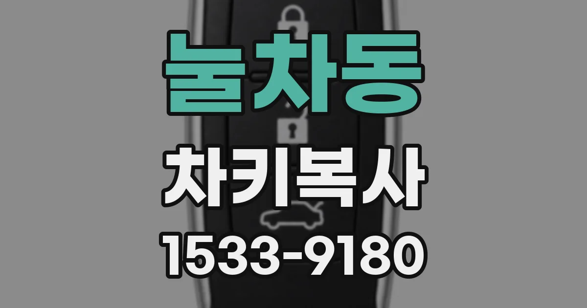 눌차동 차키복사