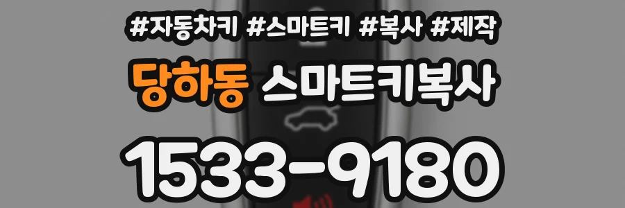 당하동 스마트키복사