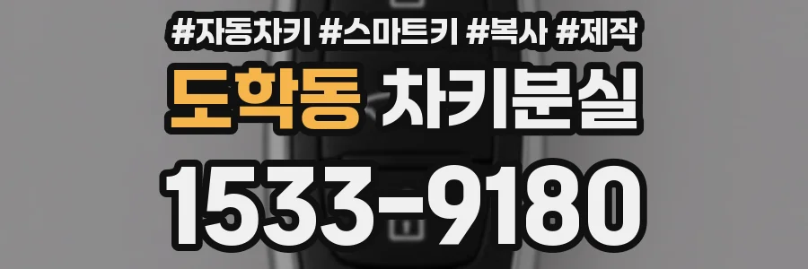 도학동 차키분실