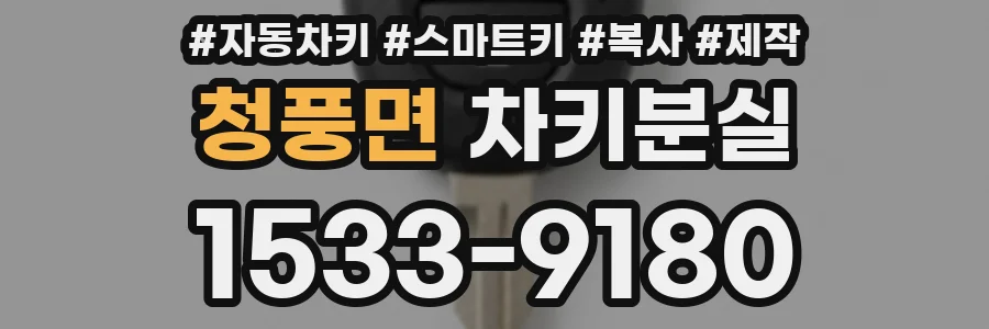 청풍면 차키분실