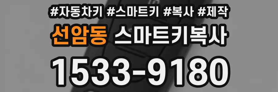 선암동 스마트키복사