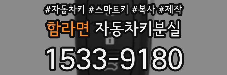 함라면 자동차키분실
